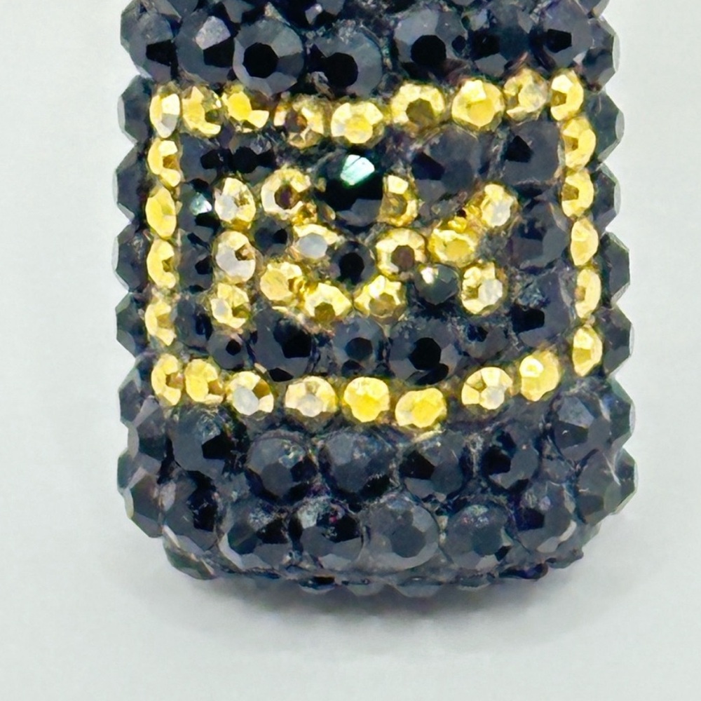 Richard Kerr Vintage Brooch / Pin Rhinestone Encrusted Champagne - Picture 2 of 6